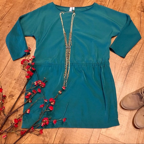 Francesca's Collections Tops - Teal Tunic